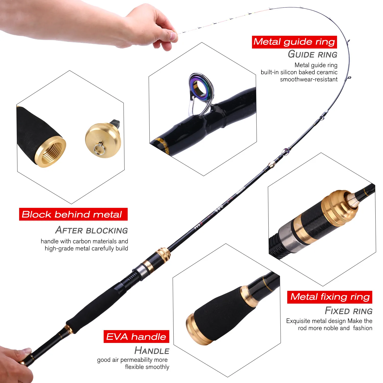 High Sensitivity Carbon Fishing Rod 3