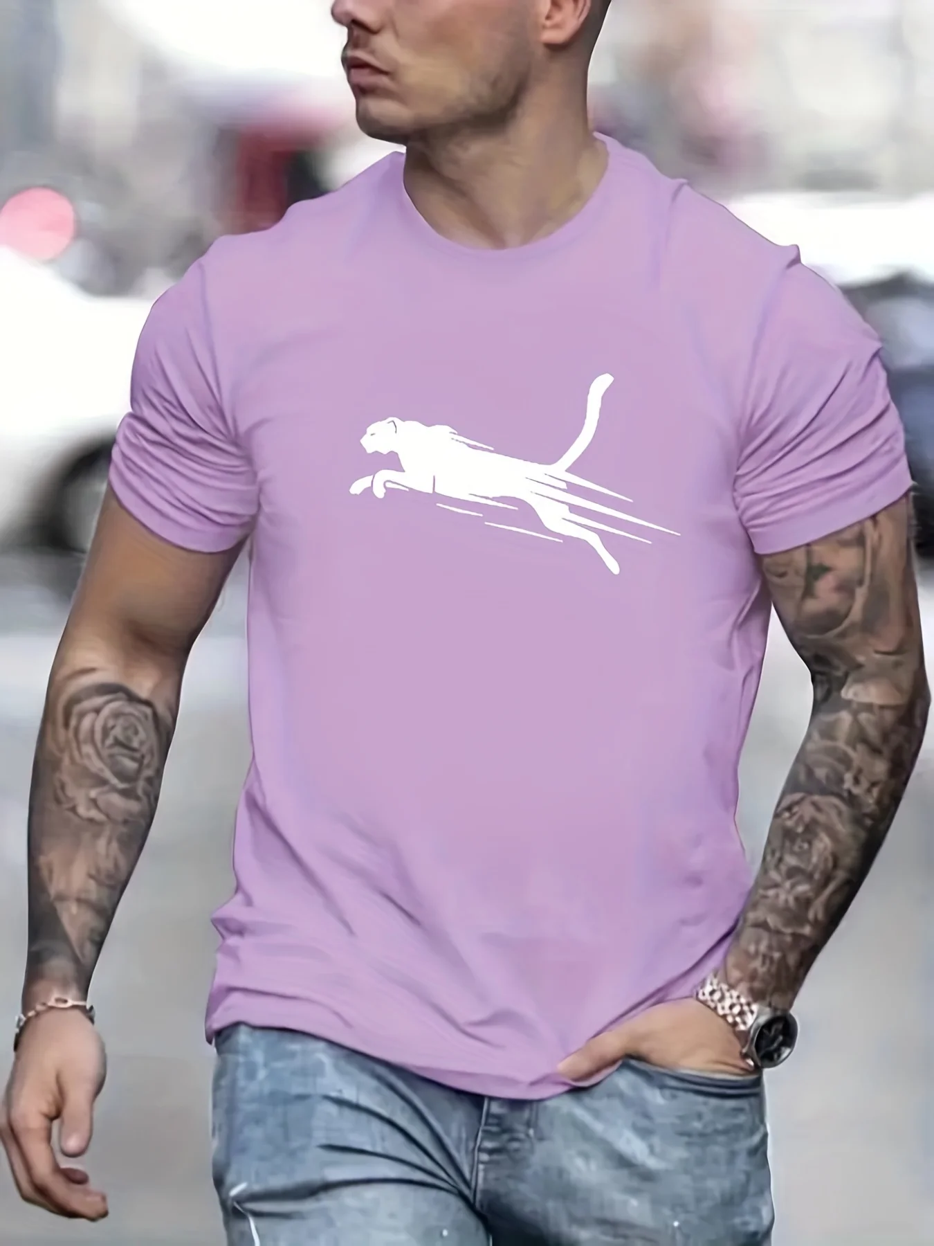 Men's Printed T-shirt Image 7