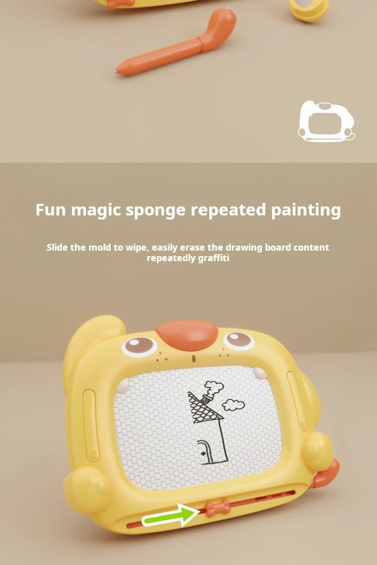 2 In 1 Children'S Drawing Board Magnetic Pen Maze Early Education Puzzle Learning Fun Children'S Toy Writing Board