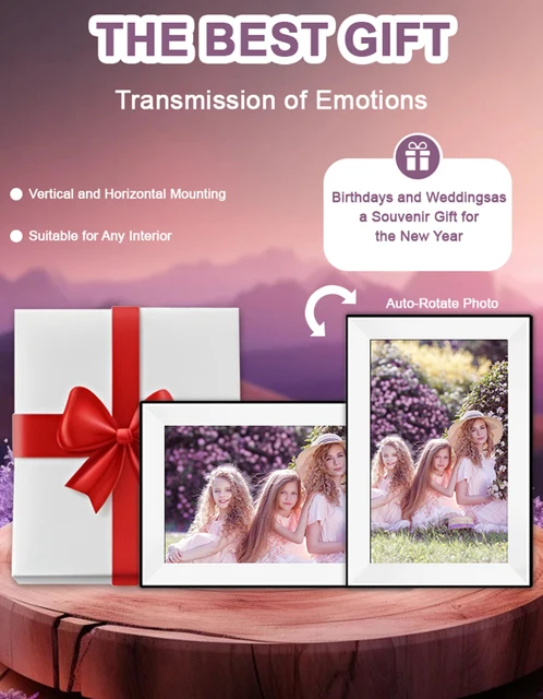 Uhale 10.1" WiFi Digital Photo Frame 32GB 3