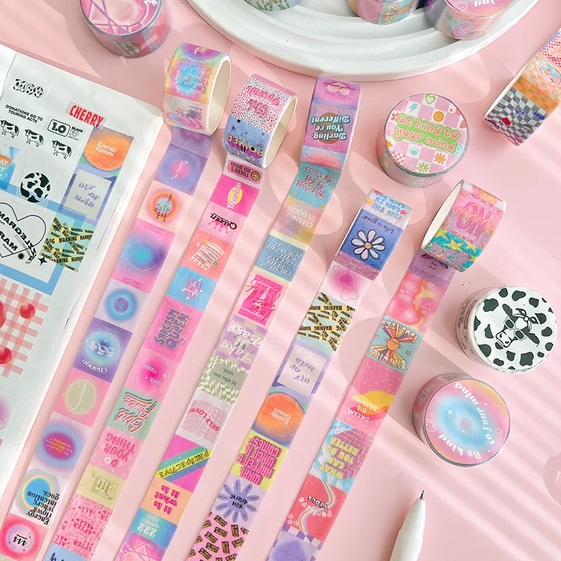 

40 pcs/lot Creative English Alphabet Washi Tape Cute Decoration Sticker Scrapbooking Diary Masking Tape Stationery School Supply