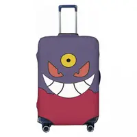 Anime Pokemon Funny 3D Face Suitcase Cover Business Vacation Useful Luggage Accesories Protection 1