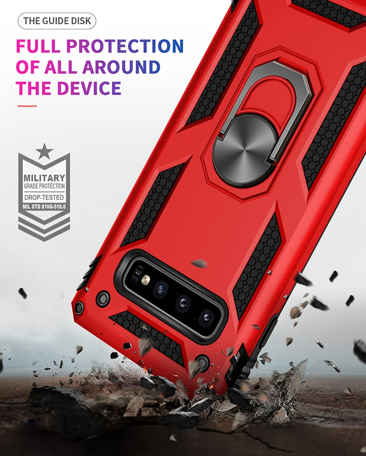 Rugged Armor Shockproof Bumper Case