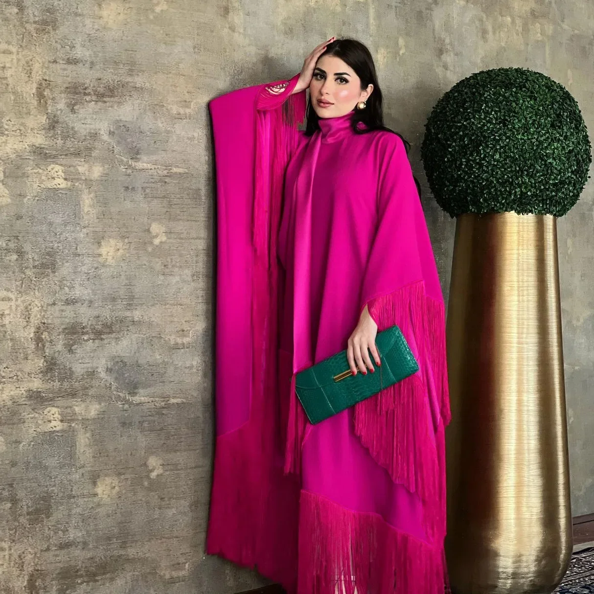 Eid Caftan Muslim Women Party Dress Ramadan Abaya Dubai Elegant Turkey Islam Long Evening Dresses Robe Musulmane Kaftan Vestidos