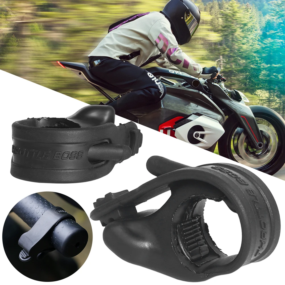 

Universal Motorcycle Throlette Holder Cruise Assist Control Accelerator Booster Assist Non-Slip for Motorcycle E-Bike Scooter