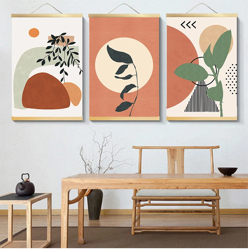 

Скандинавский холст и плакаты, картина, декоративная картина, холст, картина, плакат, настенное искусство с деревянными вилками