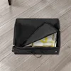 B62B-Portable Litter Box With Lid, Leak-Proof Collapsible Cat Litter Box Great For Travel Hotel Stays And Road Trip Easy To Use 4