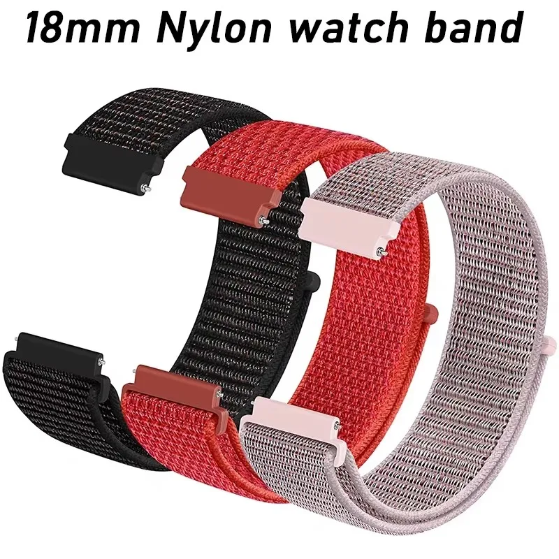 18mm Nylon Loop Strap - Premium Smart Watch Band Replacement