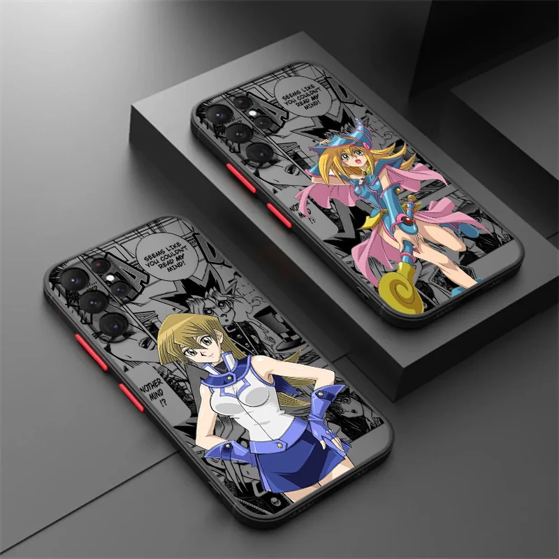 Модный крутой прозрачный чехол Yu Gi Oh для Samsung Galaxy S24 S23 S22 S21 S20 FE S10 S9 S8 Plus