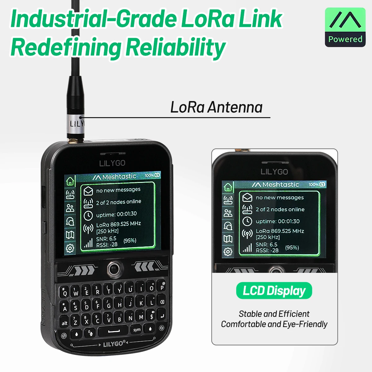รูปสินค้า บอร์ดพัฒนา IoT รุ่น T-Deck Plus รองรับ LoRa หลายความถี่