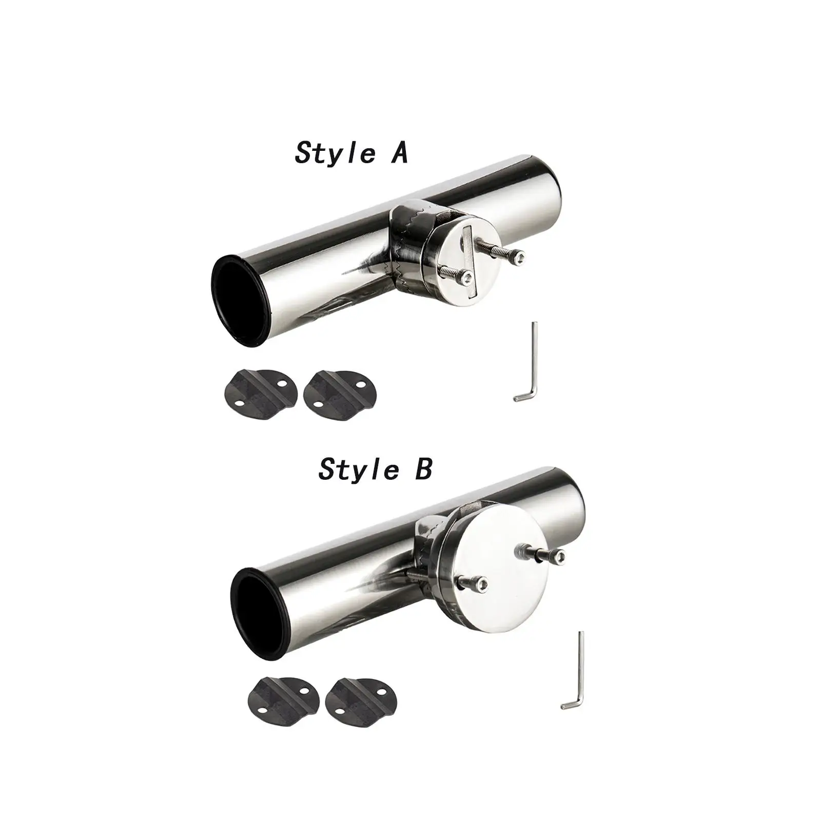 Fishing Rod Holder High Performance Adjustable Fishing Pole Holder Boat Rod Holder Stainless Steel for Truck Yacht RV Rails Boat