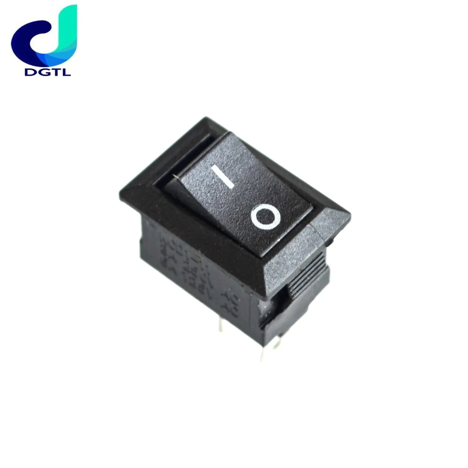 1pcs ON/OFF 로커 스위치, 117S 2핀 250V3A 125V6A ON-OFF 검정색 플라스틱 2핀