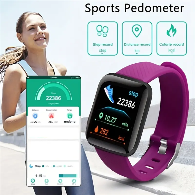 Smartwatch Men Women Wristwatches Smart Watch Message Fitness Monitor Bracelet Birthday Gift Electronic Clock For Android IOS - Image 3