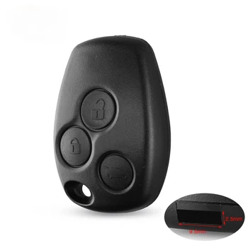 10pcs Cover chiave telecomando per Renault Dacia Modus Clio 3 Twingo Kangoo 2 per NISSAN ALMERA - KEYYOU 10pcs portachiavi per auto 2 3 pulsanti chiave Shell Fob per Renault Dacia Modus
