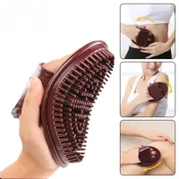 Brosse méridienne universelle en Silicone, outil de Massage des jambes, beauté du corps, cinq éléments, dragage, soins de santé, équipement de grattage 1