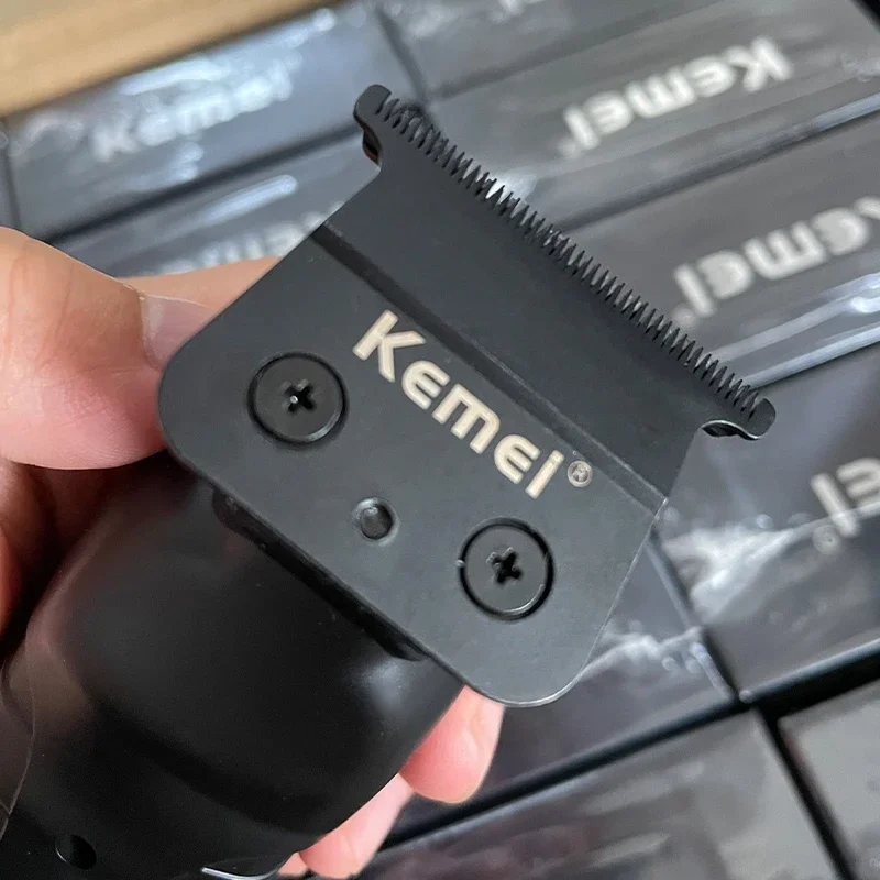 Hair clipper hair trimmer Kemei KM-2299 barber cordless hair trimmer 0mm zero gapped carving clipper detailer professional electric finish cutting machine
