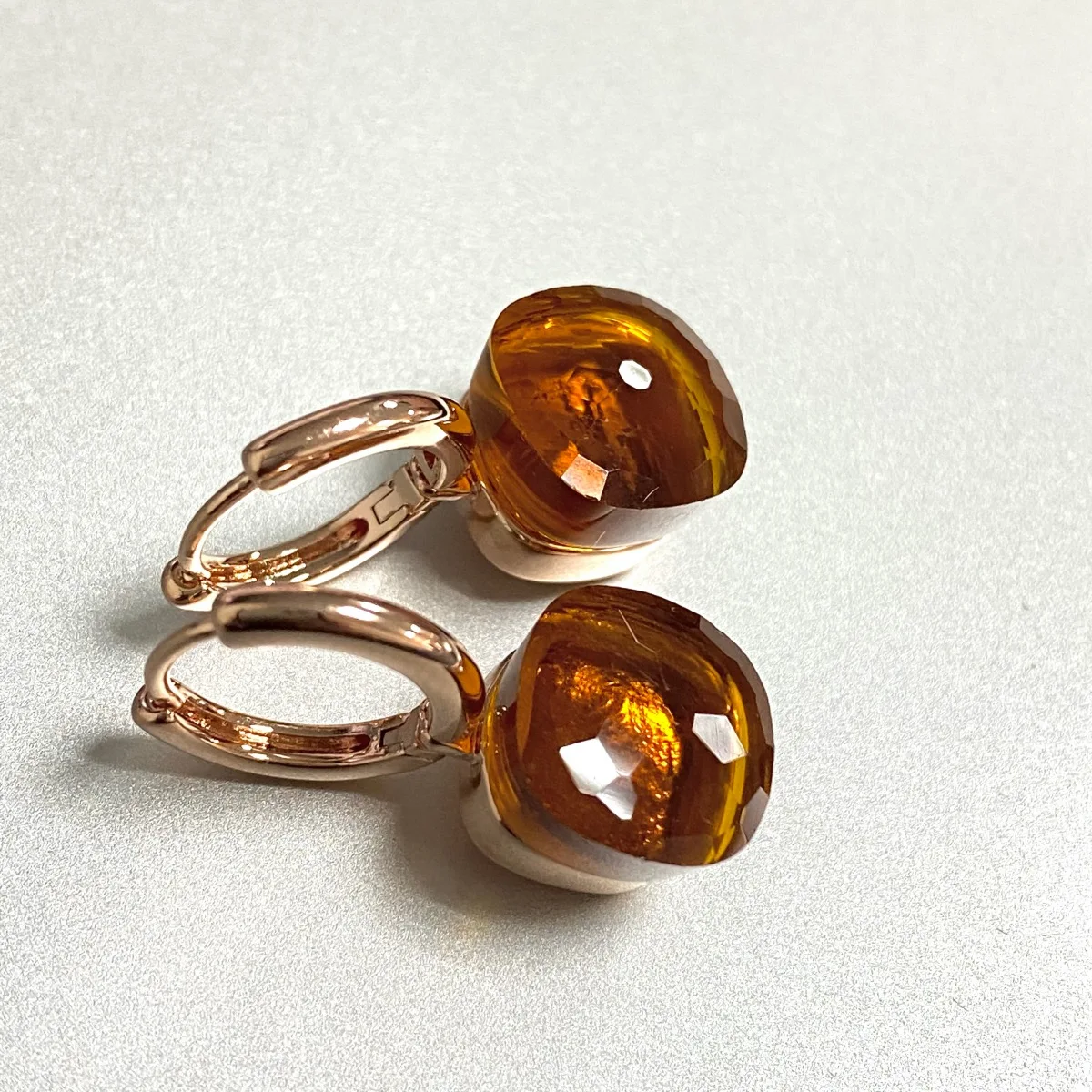 S2fbf059ce23a41a8a9d8b1acda871f57r Classic Earrings For Women Amethyst Crystal Earrings Copper With Gold Plated Square Candy Colors Earrings Fashion Jewelry Mallzona