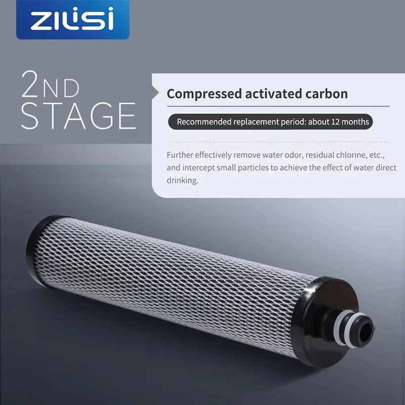 Purificateur d'eau par Ultrafiltration en 5 étapes, purificateur d'eau potable directe domestique, filtre à eau du robinet PH75 retient l'eau minérale