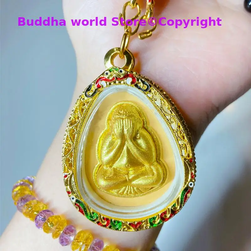 

Thailand Masked buddha God Buddha card multipurpose Amulet Pendant exorcise evil spirits bless safety healthy talisman