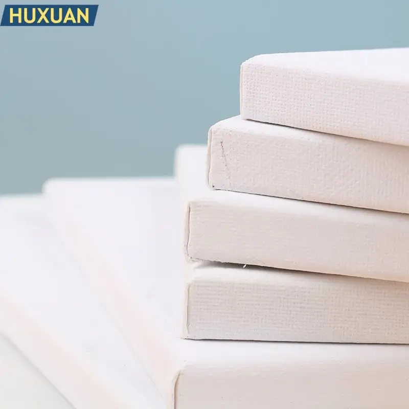 White Blank Square Artist Canvas custom painting canvas painting canvas painting canvas board For Oil Painting On Canvas Acrylic Watercolor Oil Paint With Wood Frame As Primer