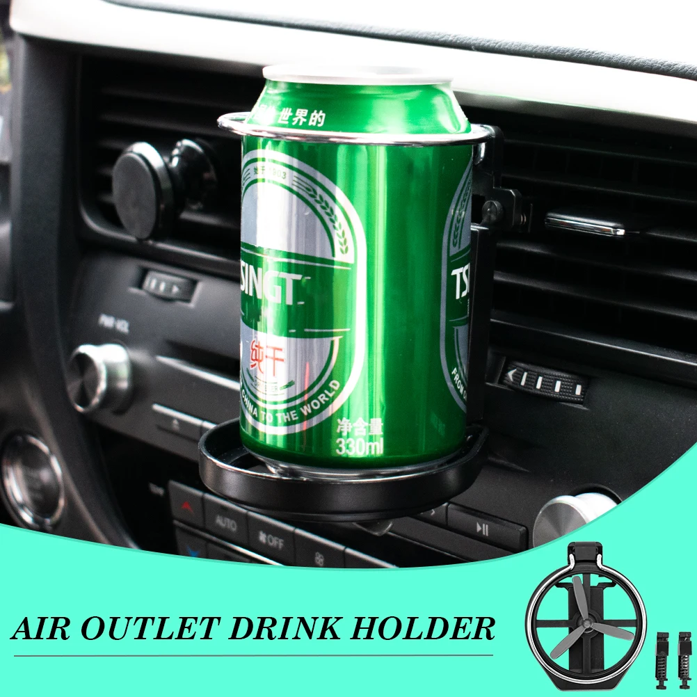 Universal Portable Air Vent Sunglasses Phone Organizer Juice Holder