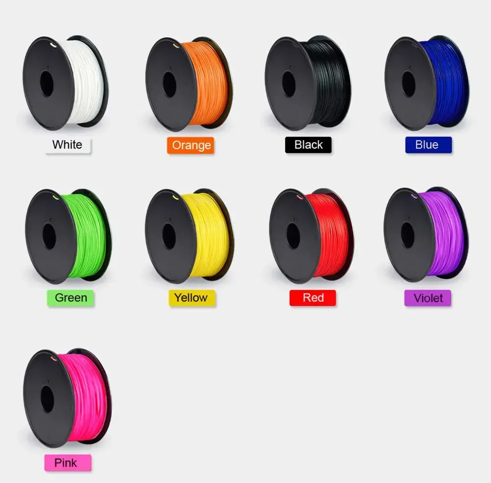 Premium PLA 3D Printing Filament - 250g, 1.75mm Diameter, 80m Length