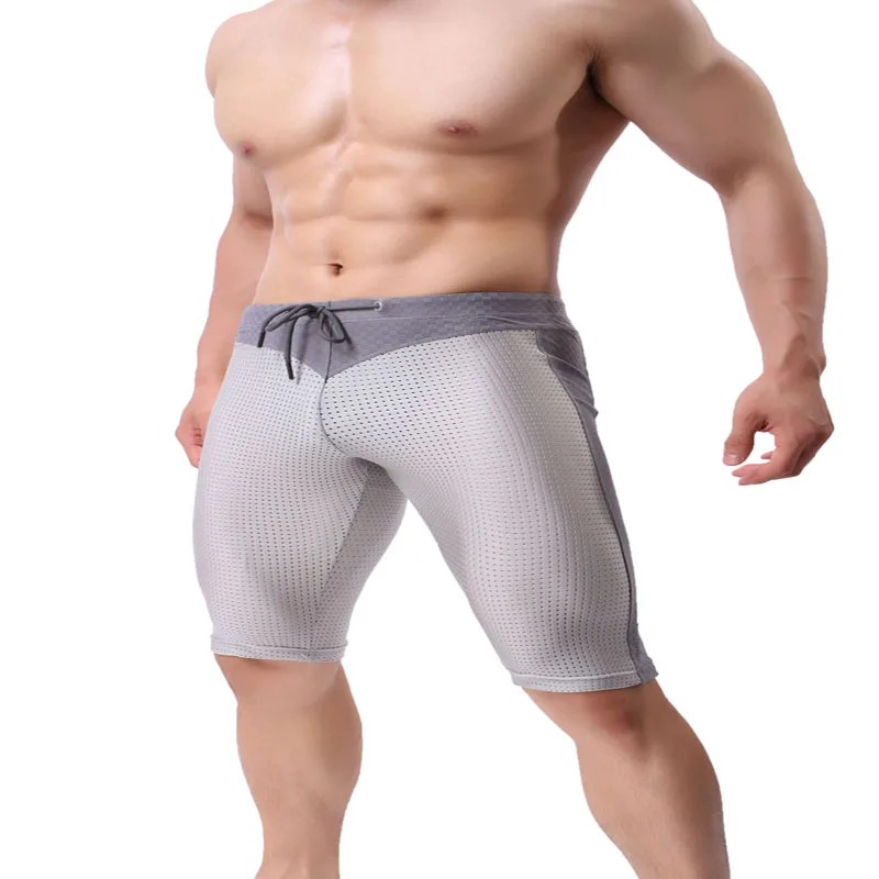 Male Running Shorts Men Quick Dry Training Fitness Compression Gym Shorts Mens Sport Short Fitness Tight Trousers