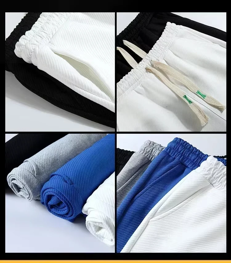 American Trend New Retro Sports High Street Pink Letters Versatile Tide Brand Summer Shorts Casual Printing Loose Shorts for Men, view 4