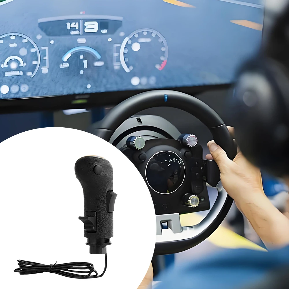 기어 변속 노브 USB PC 시뮬레이션 레이싱 시프터 PC 레이싱 게임 시뮬레이터 시프터 로지텍 G25 G27 G29H TH8A 호환