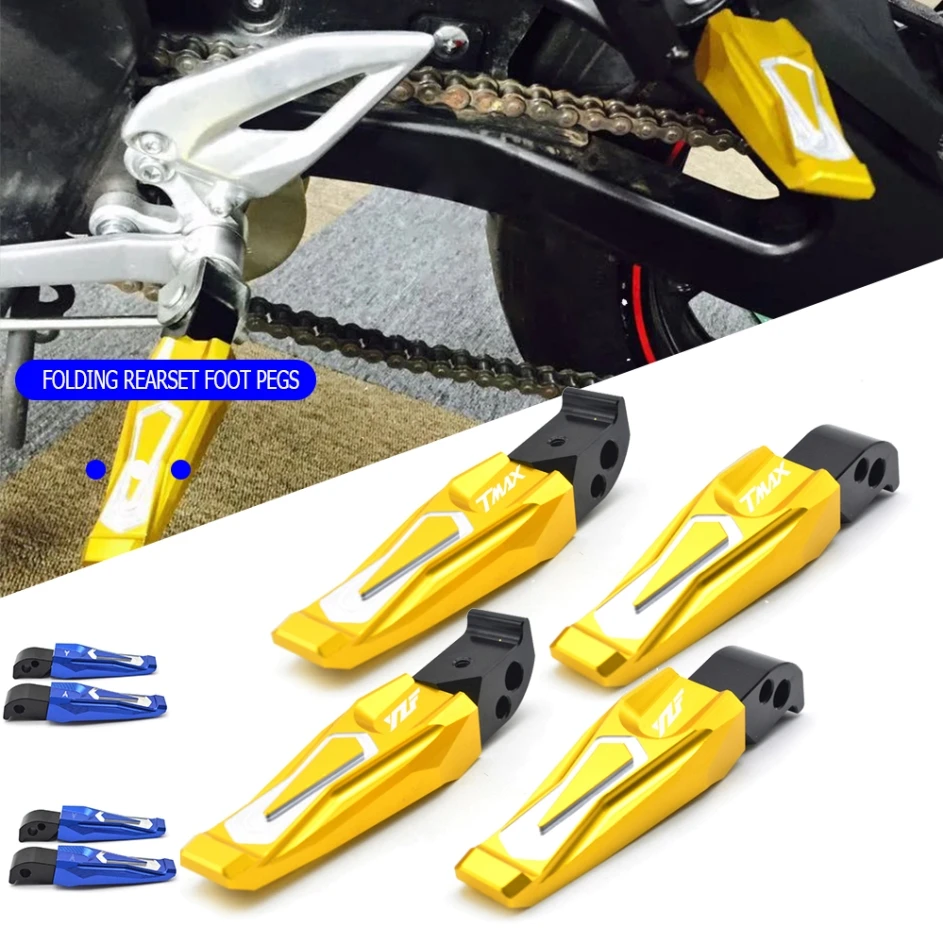 

Folding Rearset Foot Peg CNC FOR YAMAHA MT-01 MT-07 MT-09 TMAX500 TMAX530 YZF-R3 YZF-R25 R300 R250 R1 R6 Motorcycle Accessories