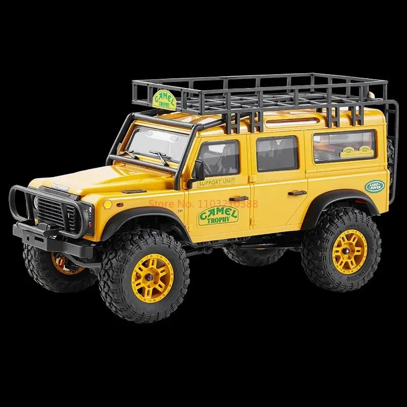 Hot Fms 1/24 Fcx24m Land Rover Series Rc Remote-Controlled Off-Road Vehicle Car Four-Wheel Drive Outdoor Electric Toys Climbing 5