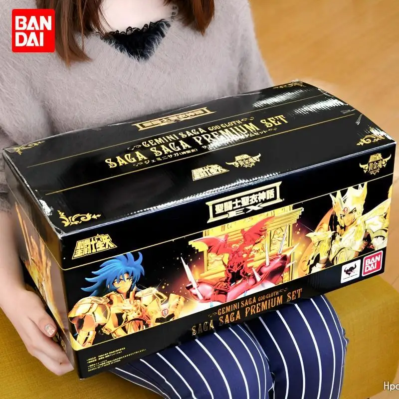 

Оригинальная новая японская версия мифологии Saint Seiya EX Saint Seiya Ares twin набор Золотая роскошная версия Коллекционная модель игрушка