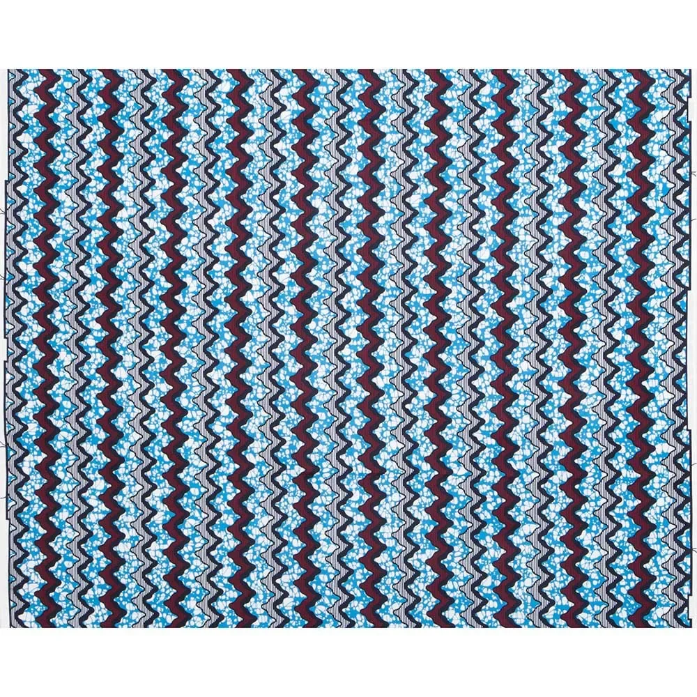 Ankara African Polyester Prints Batik Patchwork Fabric Real Cloth Wax High Quality Africa Sewing Material 6yards For Party Dress