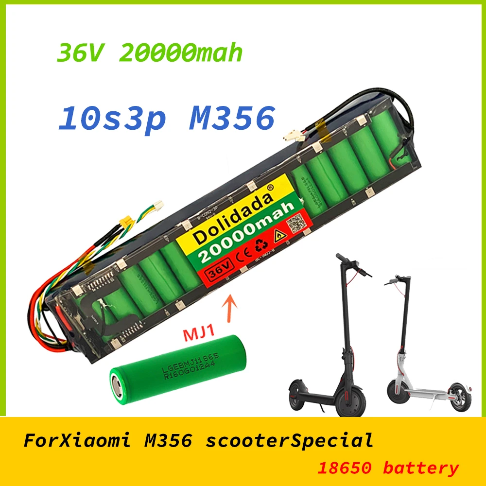 36v 20000mah Special Battery Pack M356 20ah Rechargeable Battery For