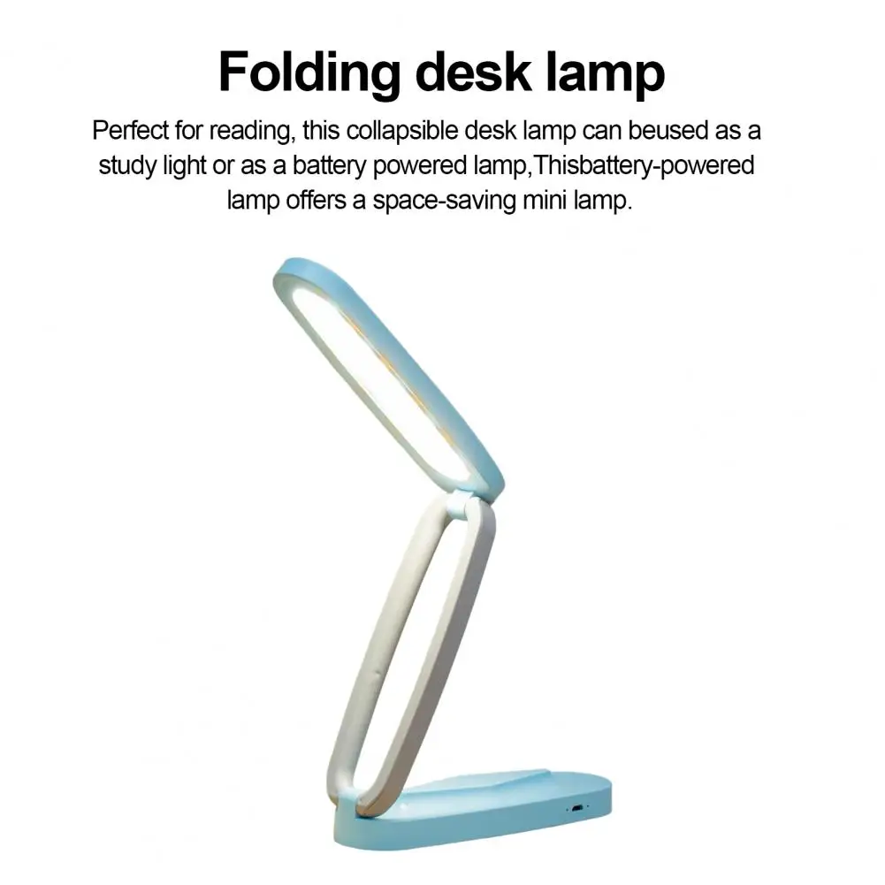 

Portable Desk Lamp High Brightness Led Desk Lamp with Stepless Dimmable Feature 3 Color Temperature Options Flicker for Reading