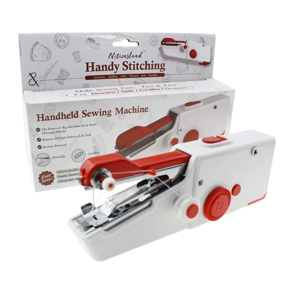 Pack of 1) Stapler Sewing Machine Mini Portable Sewing Machine Quick  Stitching Silai Machine Mini Hand