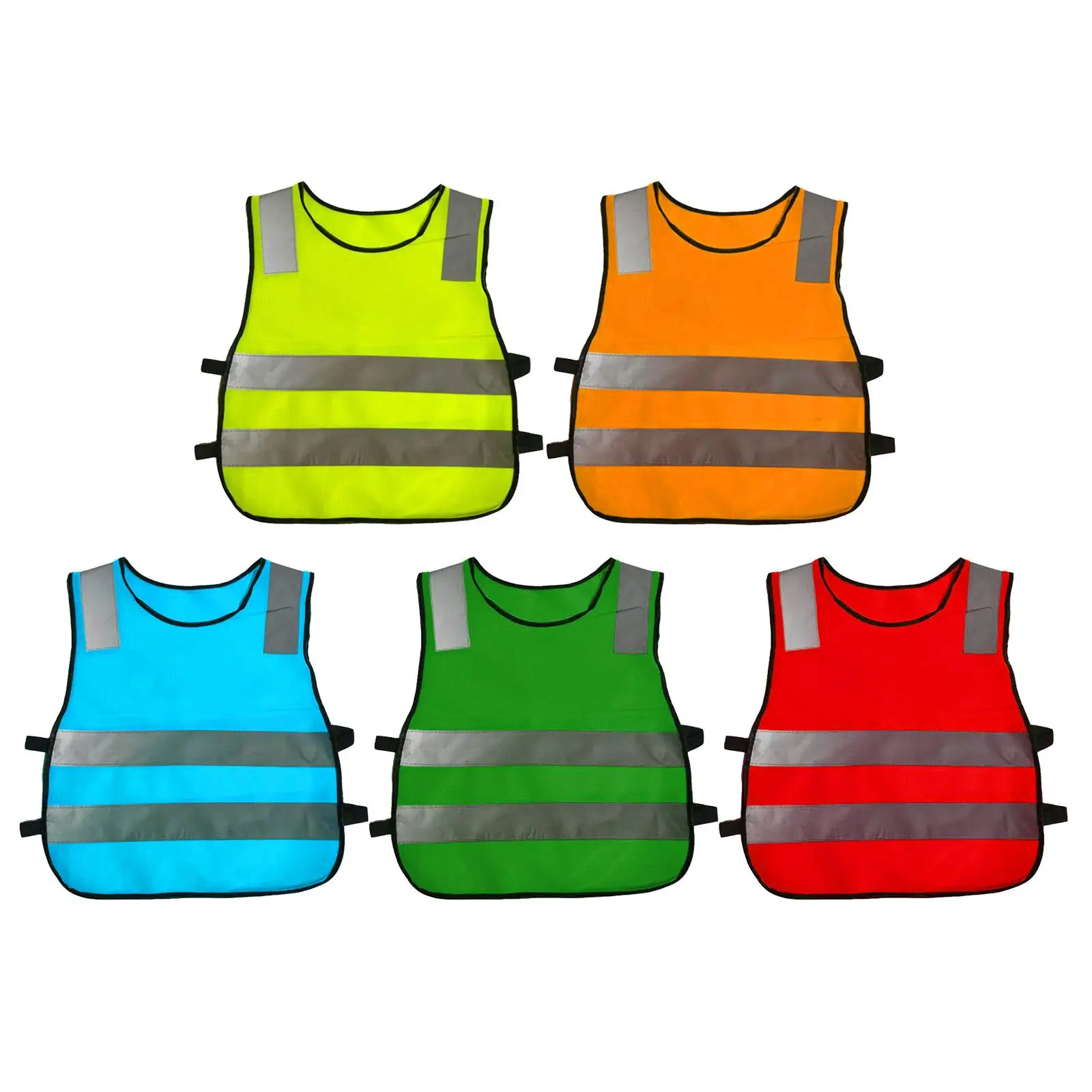 1pc Child Reflective Vest Students Traffic Work Hygiene Clothing reflective safety vest
