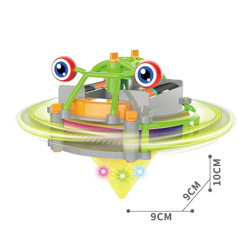 Creative Magical Tumbler Unicycle Robot Electric Toy Tightrope Walker Balance Car Assembling Interesting Gifts for Boys Girls 5
