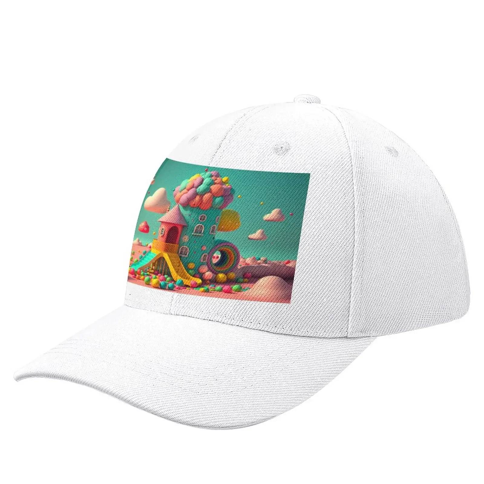

Candyland Baseball Cap Golf Wear Beach Men Golf Wear Women'S