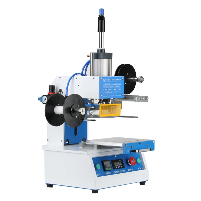 

LY Pneumatic Bronzing Machine Hot Stamping Machine Embossing Machine With Hot Stamping Foil Gilded Paper HS Foil For PVC Leather