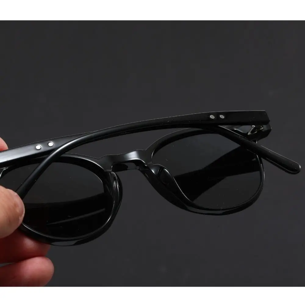 High Quality Retro TR90 Glasses Polygon Design Oval Shape UV400 Sunglasses Trending Unisex Fashion Shades