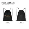 Custom KM Soccer Mbappes Drawstring Bag for Shopping Yoga Backpacks Men Women Football Sports Gym Sackpack 2