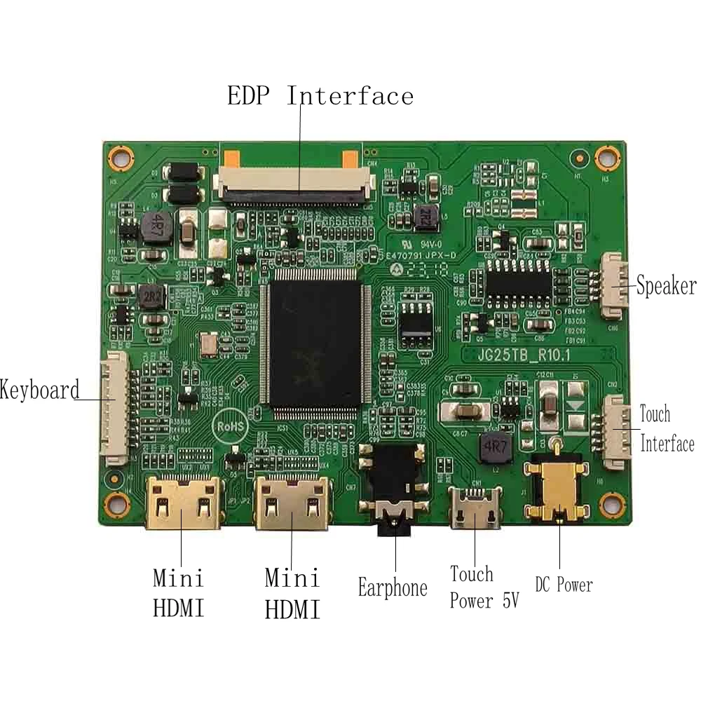 Jogo da Placa do Motorista do Controle Mini-hdmi Painel Lcd Mini-hdmi Ipad3 2k 2048x1536 Lp097qx1 A1416 A1430 A1403 A1458 A1459 A1460 - Imagem 2