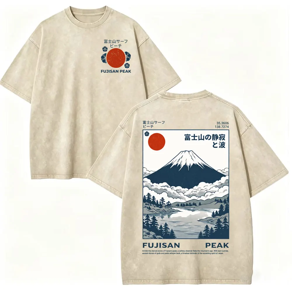 Vintage Washed Harajuku Oversized Cotton T-Shirt - Unisex Casual Streetwear Fashion
