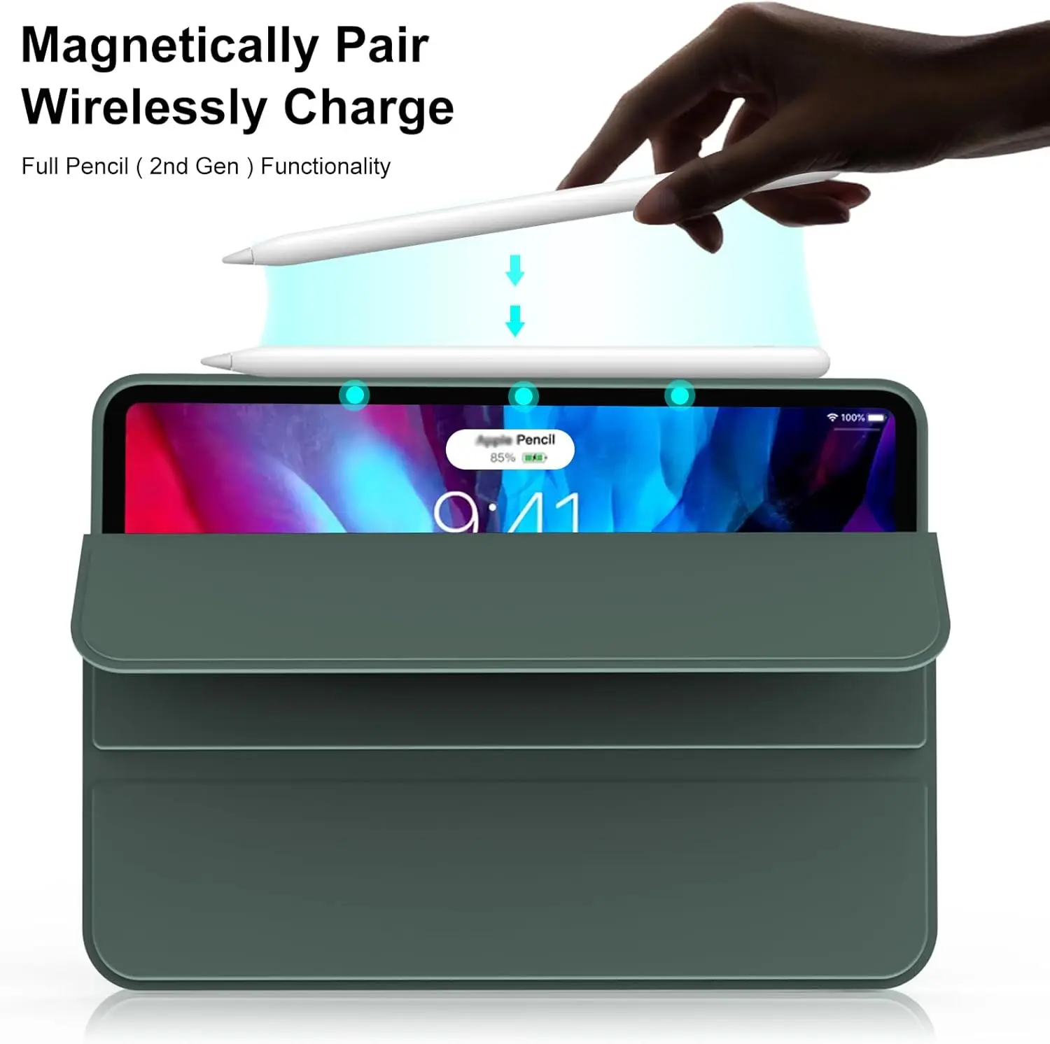 Premium Magnetic Flip Case for Tablets - Smart Protective Cover