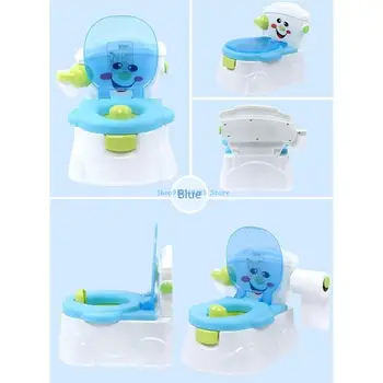 K9FF Portable Baby Toilet 3 in 1 Training Potty Chair Potty Seats for Boys and Girls