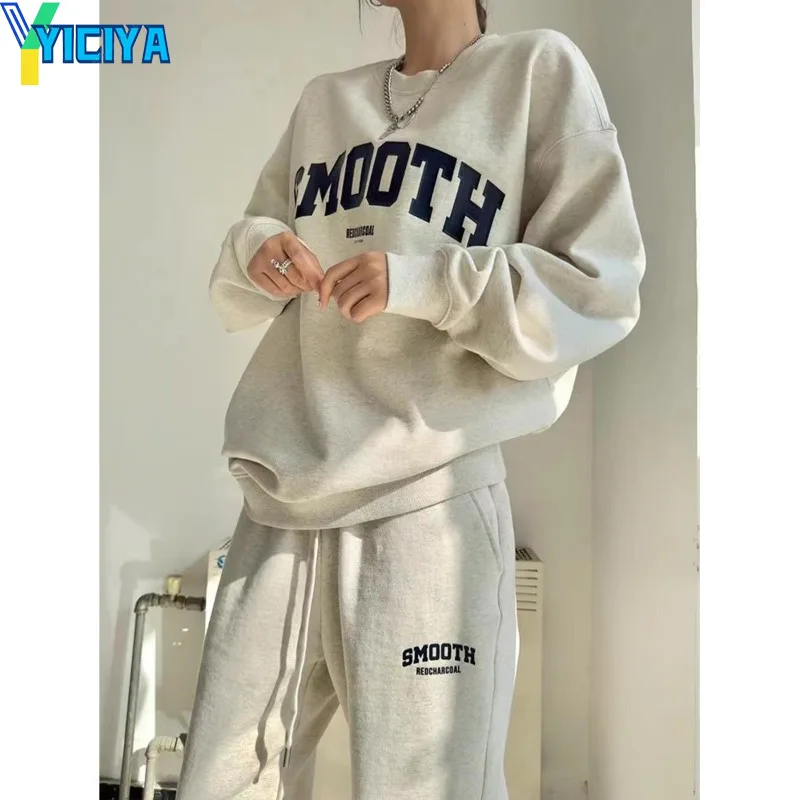 Рисунок 3 - YICIYA y2k брючный комплект с надписью