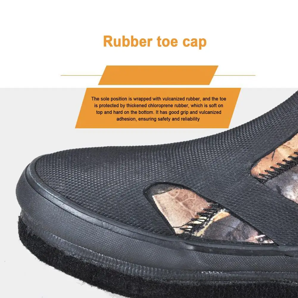 Diving Shoes 5MM Neoprene Diving Boots Mens Women Fly River tracing Rock Fishing Shoes Waterproof Wear-resistant Upstream Shoes Keep Warm