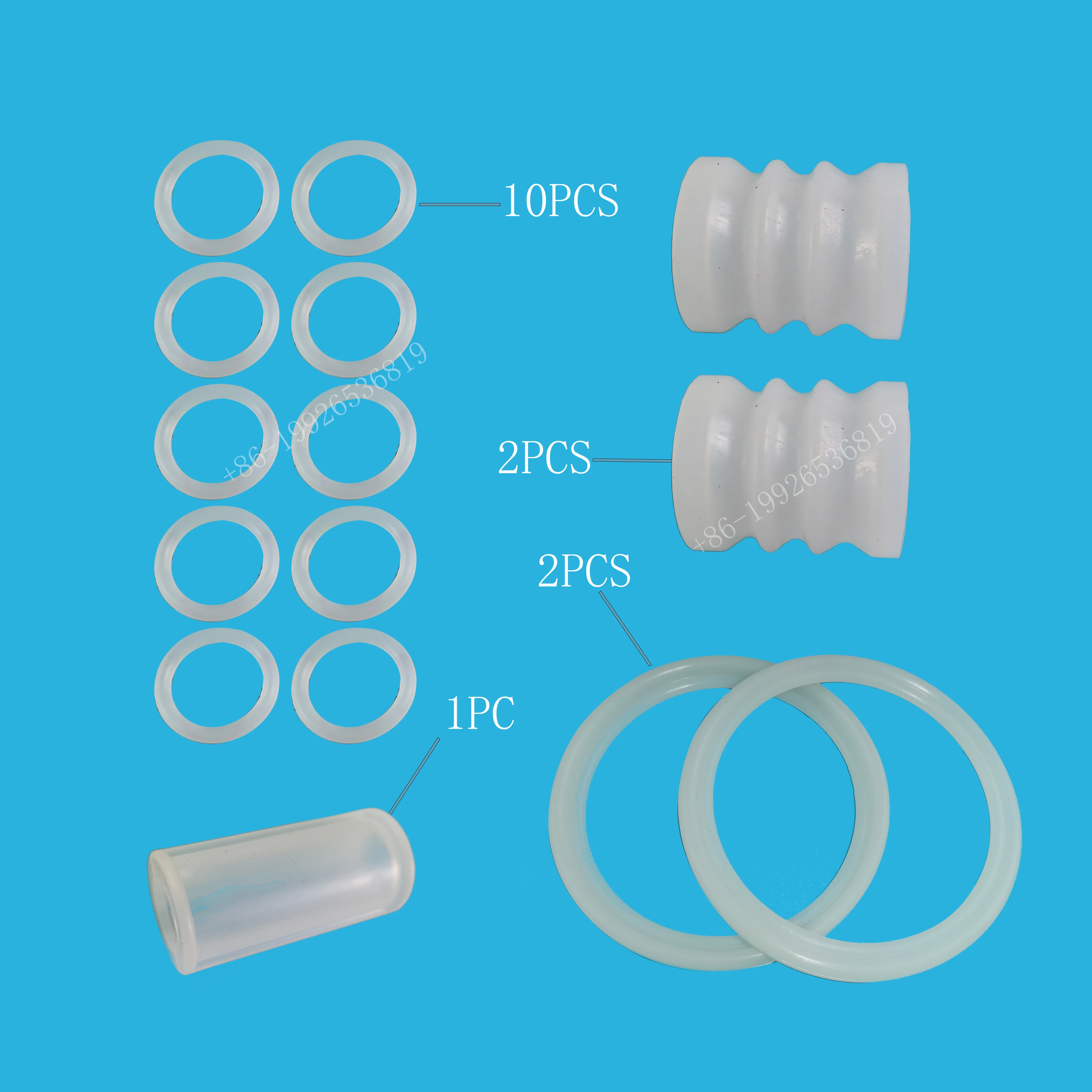 ギア減速機アクセサリースペアパーツのセット、VEVORアイスクリーム ... ペアビッグシールリング、Vevor に対応、アイスクリームメーカーアクセサリーシリコンサークルガスケット、YKF に対応、ソフトサー