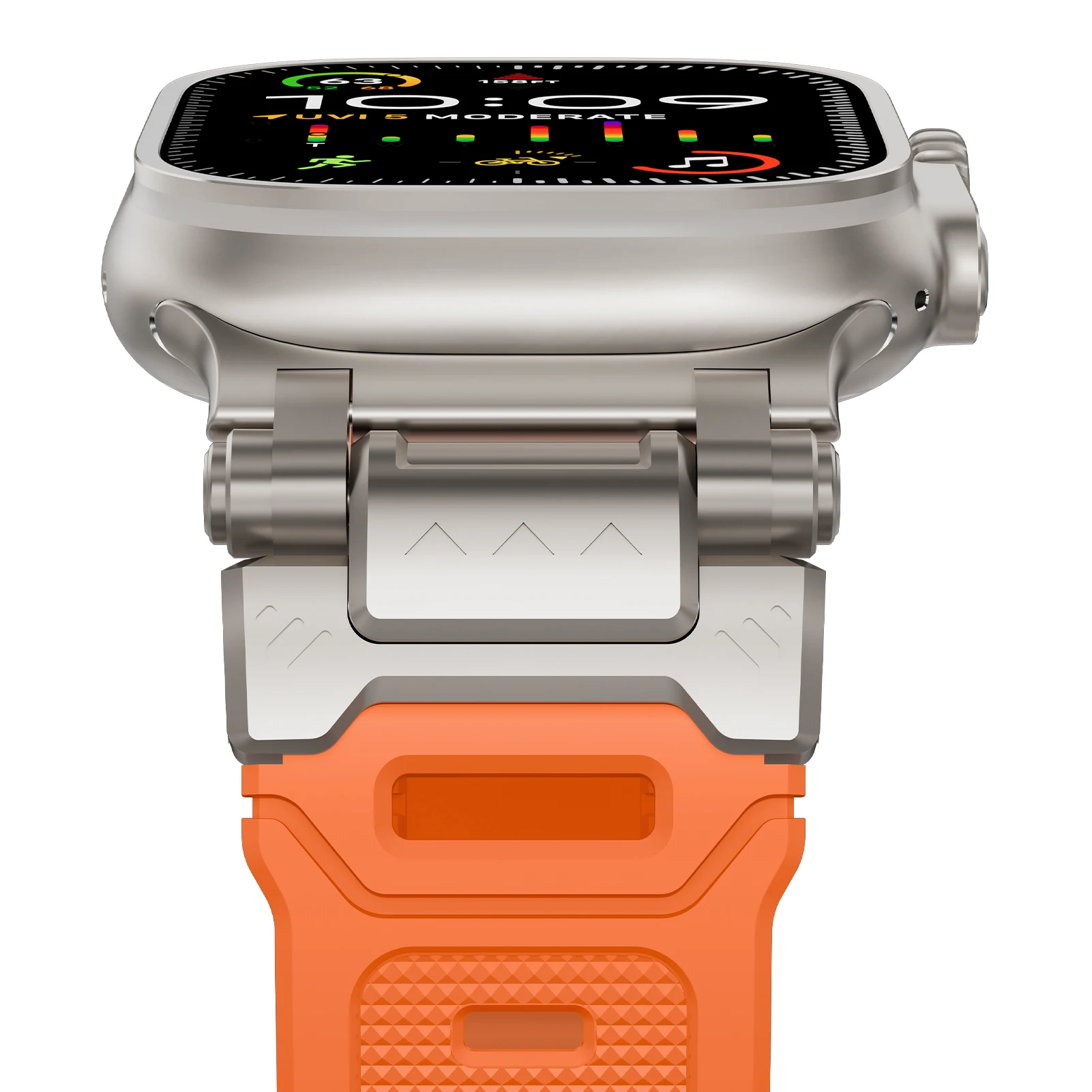 Silicone Strap For Apple Watch Band 44mm 49mm 45mm 42mm